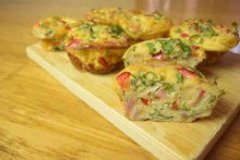 No Pastry Bacon & Egg Mini Quiches