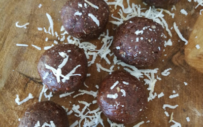 Healthy Easter Chocolate Protein Balls